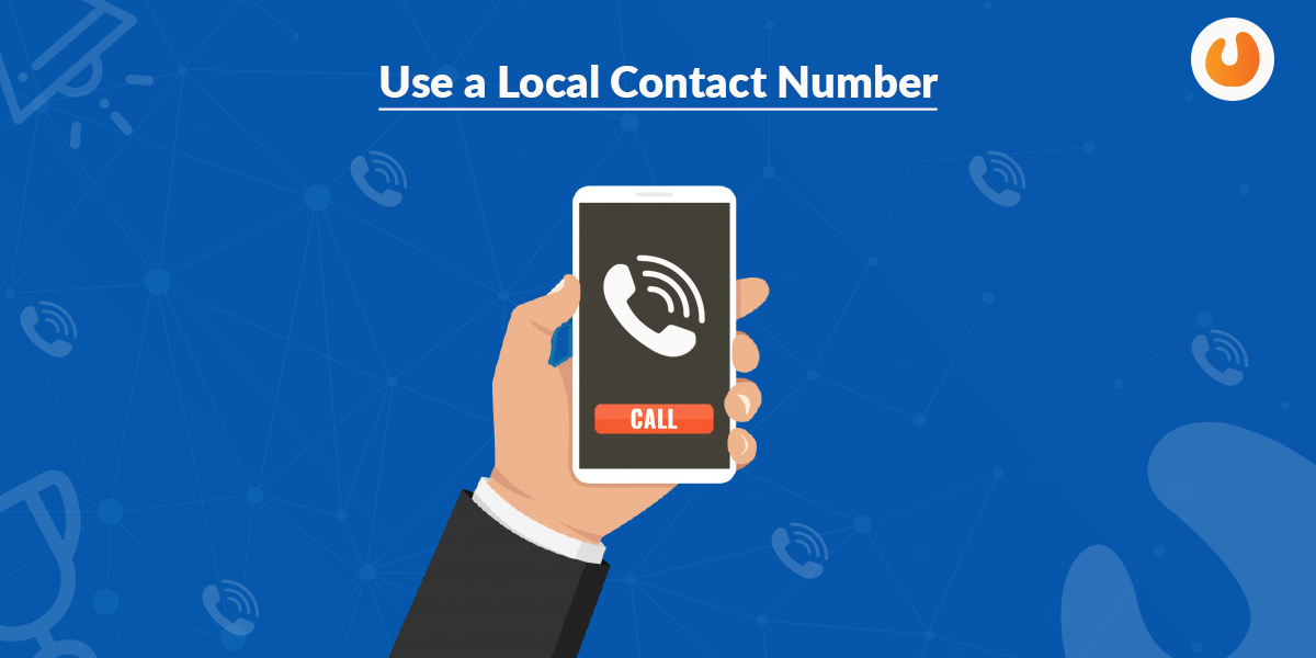 use local contact number
