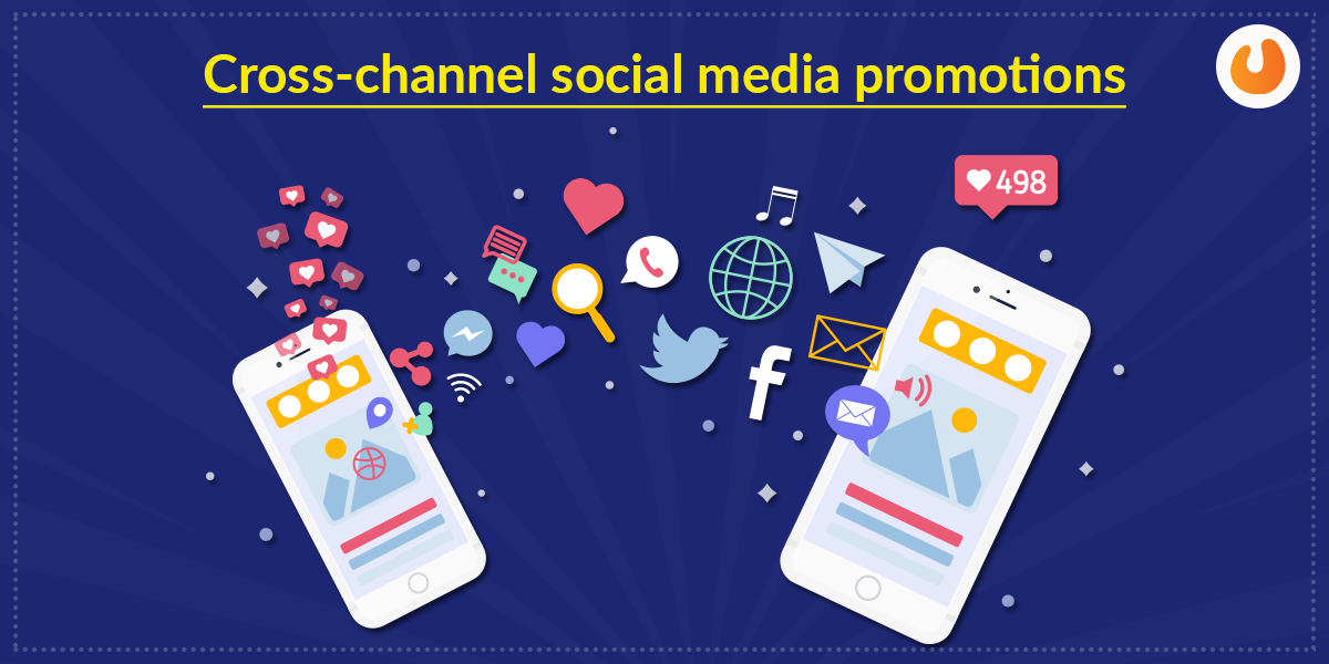 Cross-channel social media promotions